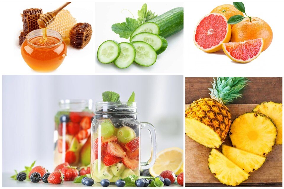 Nước uống detox là một loại nước được làm bằng cách ngâm các loại trái cây, rau củ và thảo mộc vào nước lọc